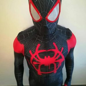 Newest Anime Spider-Man Miles Morales Cosplay Costume