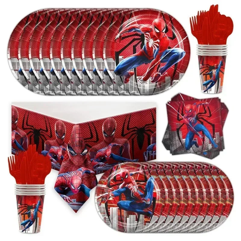 Marvel Spider-Man Birthday Party Tableware - Image 2