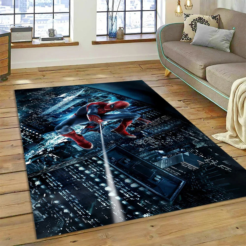 Superhero Marvel Avengers Spider-Man Cartoon Carpet - Image 13