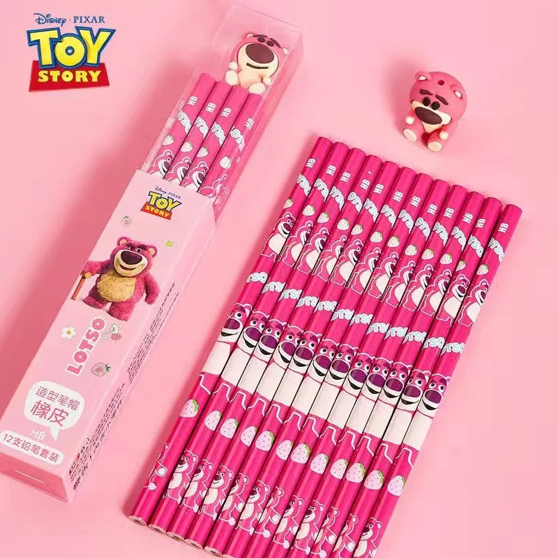 12pcs Disney Children Pencil Set - Image 8