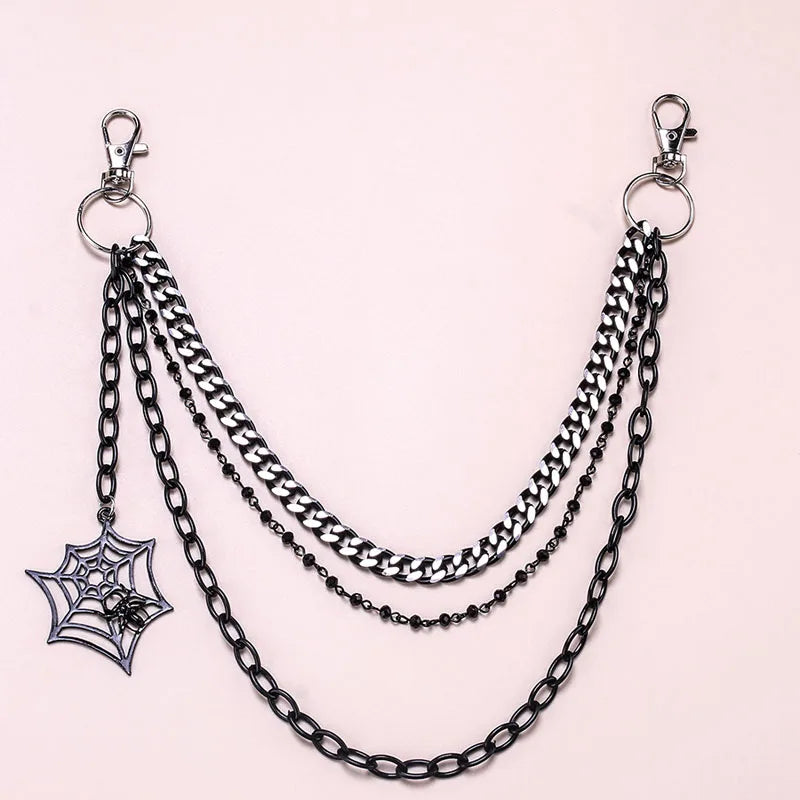 Spider Web Keychain & Pants Chain - Image 5