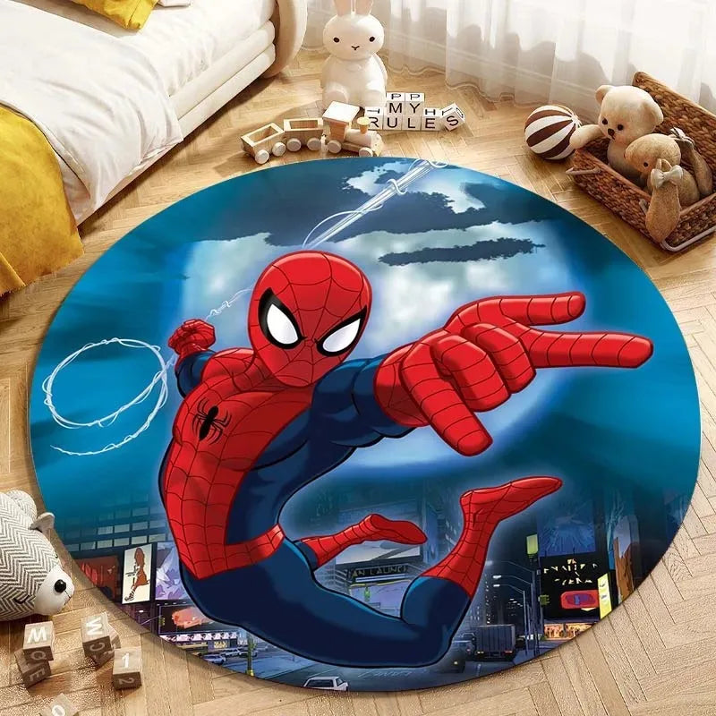 MINISO Marvel Spider-Man Round Carpet - Image 13