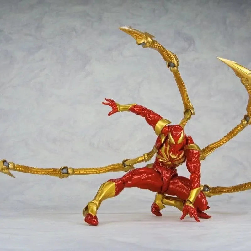 Iron Spider-Man Kaiyodo Action Figure - Image 3