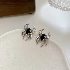 Halloween Gothic Retro Spider Earrings