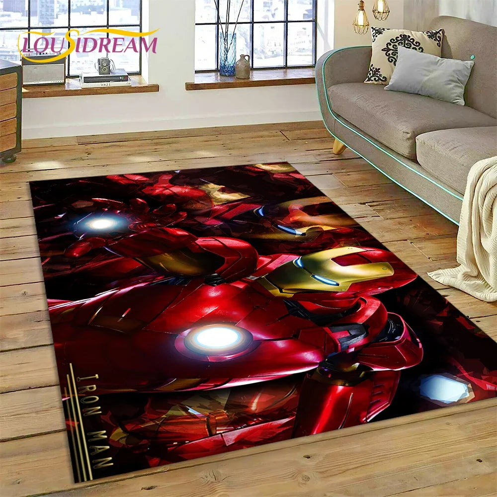 Superhero Marvel Avengers Spider-Man Cartoon Carpet - Image 7