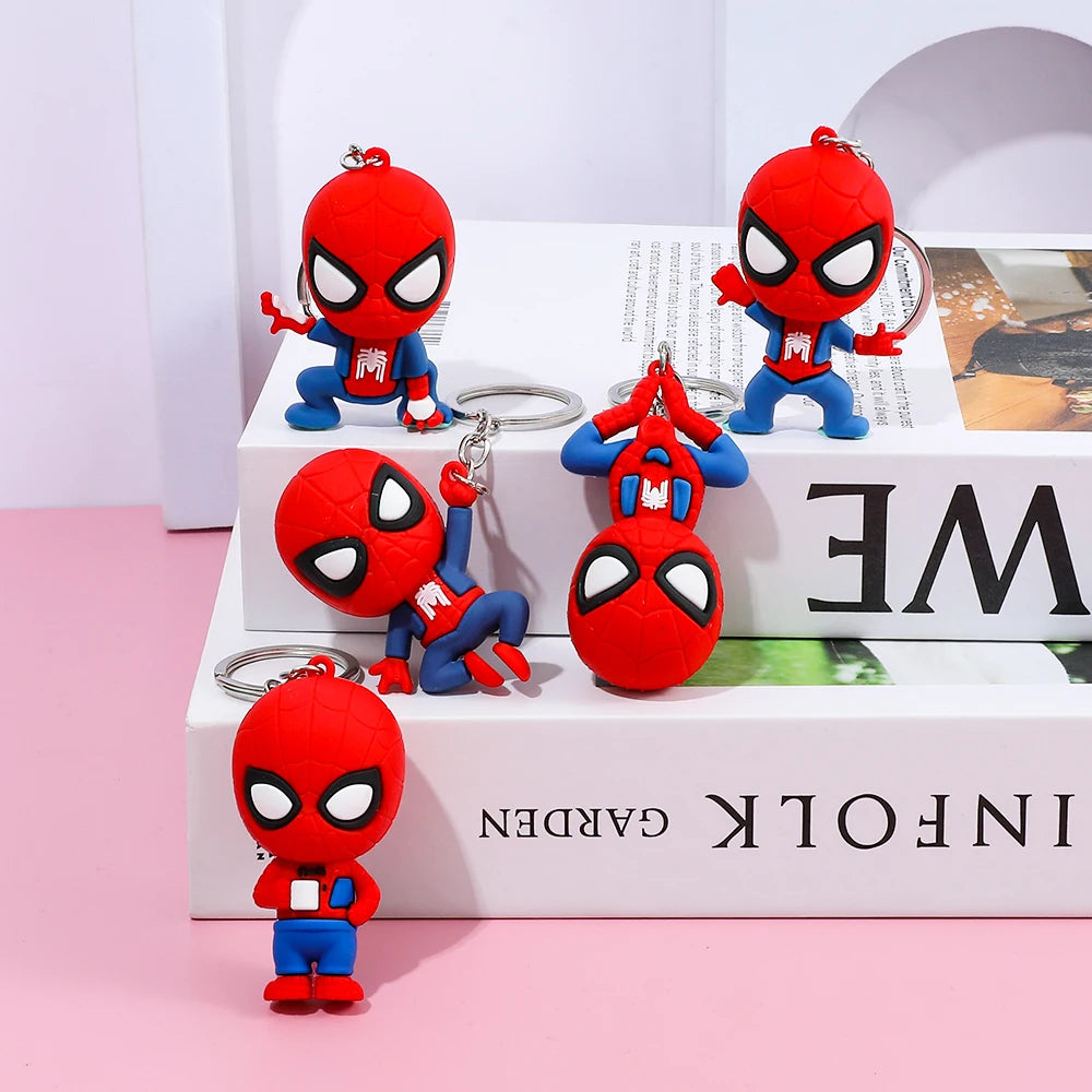 5pcs Spider-Man Keychain Set - Image 3