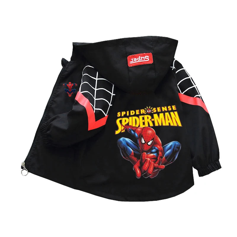 Boys & Girls Spider-Man Hooded Jacket - Image 25