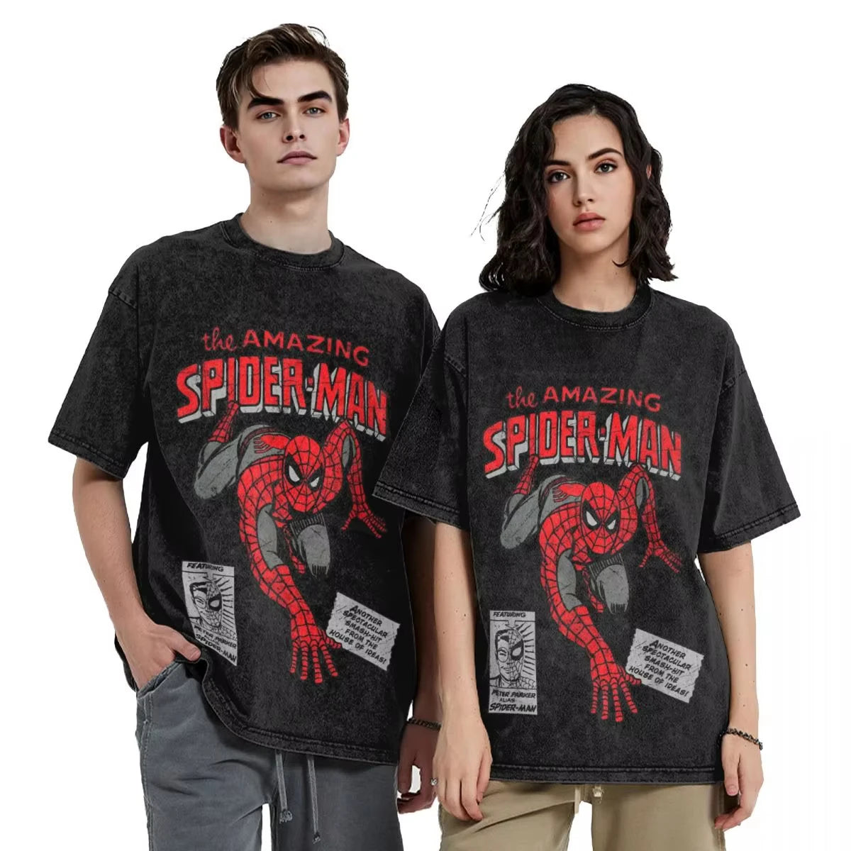 Spider-Man Comic Book Anniversary T-Shirt - Image 3