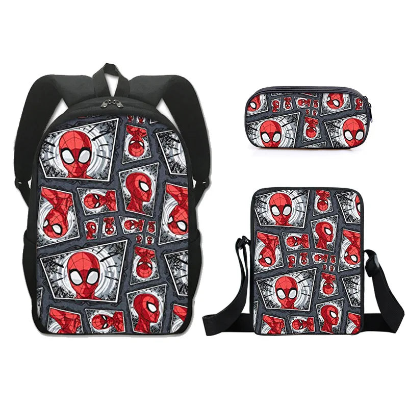 3pcs Spider-Man School Bag Set - Image 11