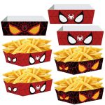 12/24pcs Marvel Spider-Man Paper Snack Boxes