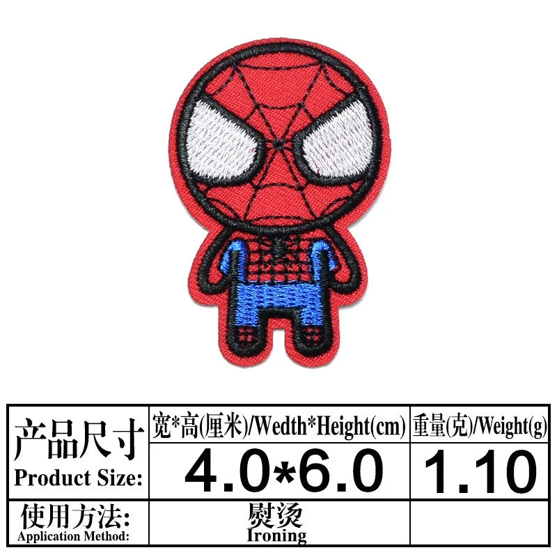 1pc Spider-Man Embroidered Iron-On Patch - Image 23