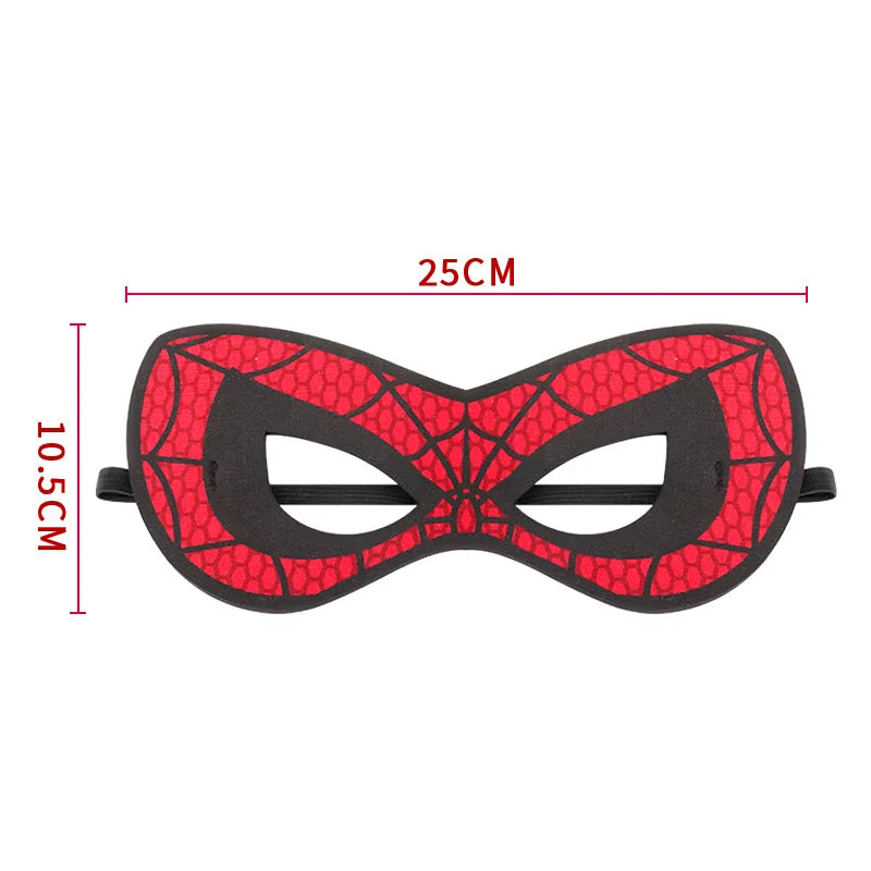 Kids Superhero Spider-Man Mask + Wrist Guard Set - Image 2