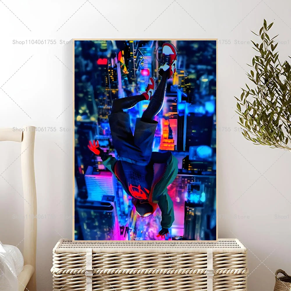 1PC Spider-Man Miles Morales Poster - Image 8