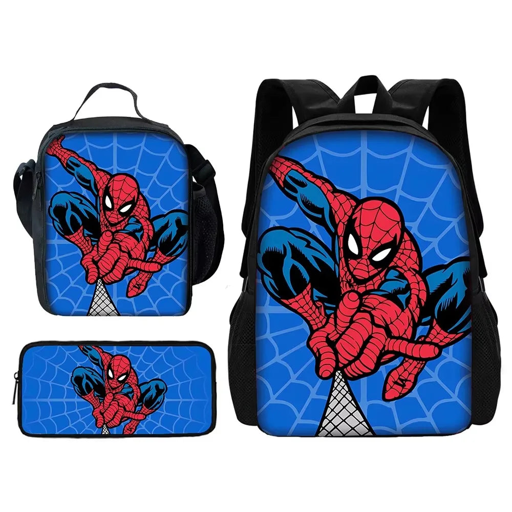 Marvel Spider-Man 3pcs School Backpack Set - Image 33