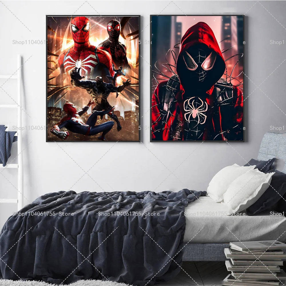 1PC Spider-Man Miles Morales Poster - Image 3