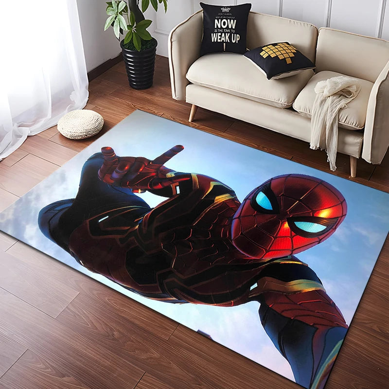 Disney Spider-Man Pattern Carpet - Image 13