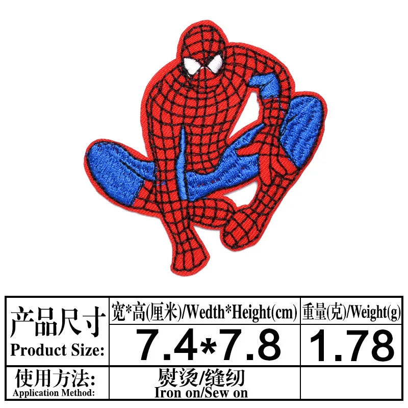 1pc Spider-Man Embroidered Iron-On Patch - Image 7