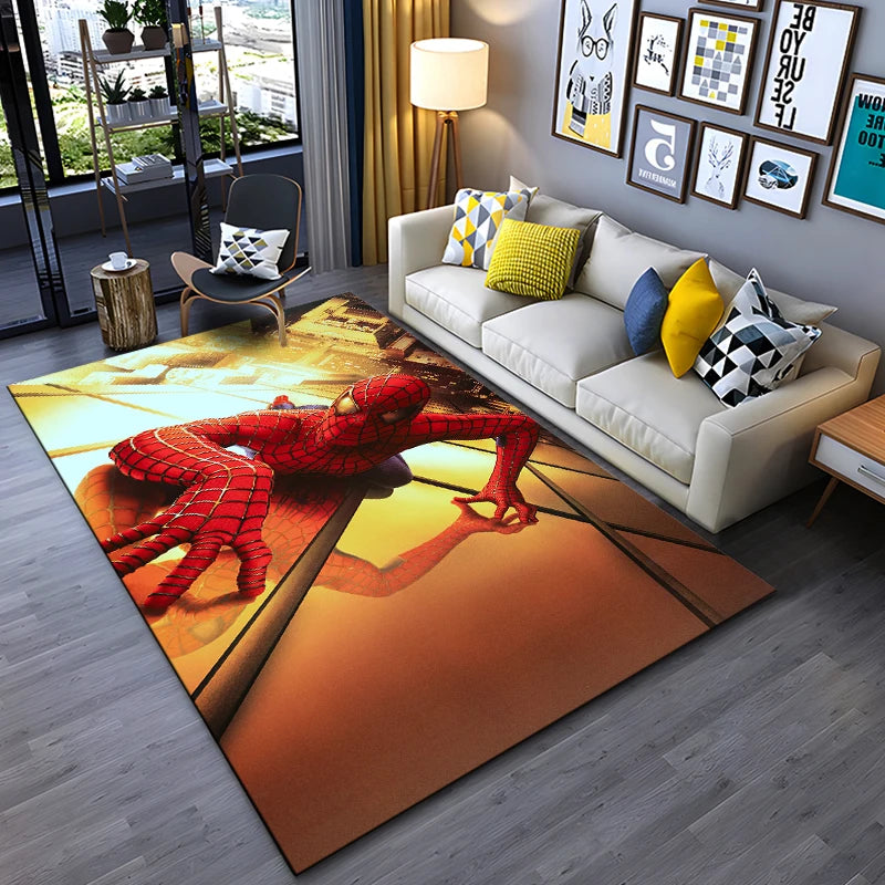 Disney Spider-Man Pattern Carpet - Image 17