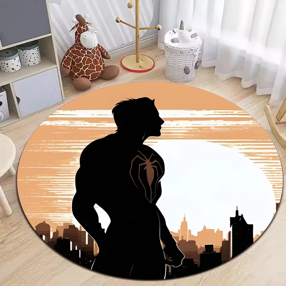 MINISO Disney Spider-Man Round Carpet - Image 20