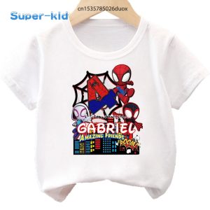 Personalized Spidey and His Amazing Friends Birthday T-Shirt