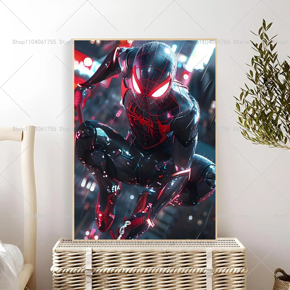 1PC Spider-Man Miles Morales Poster - Image 16