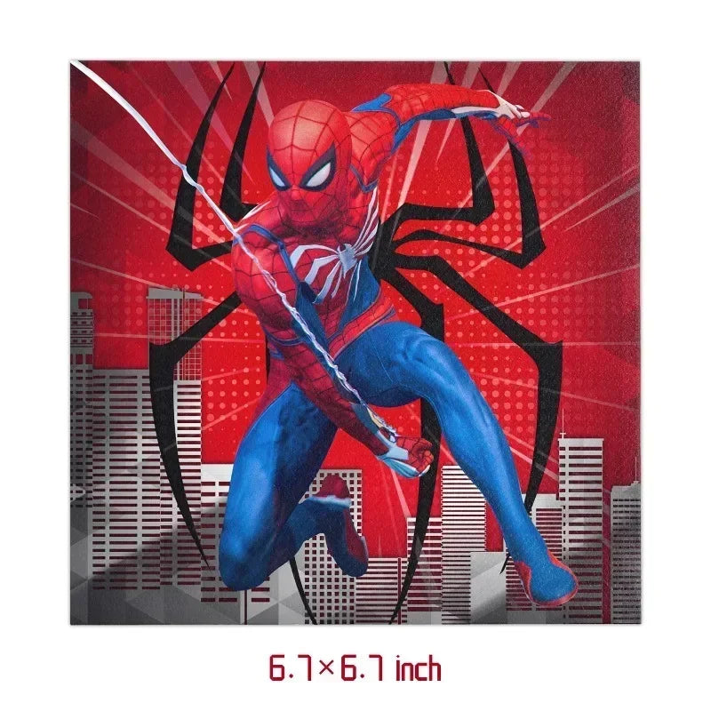 Marvel Spider-Man Birthday Party Tableware - Image 12