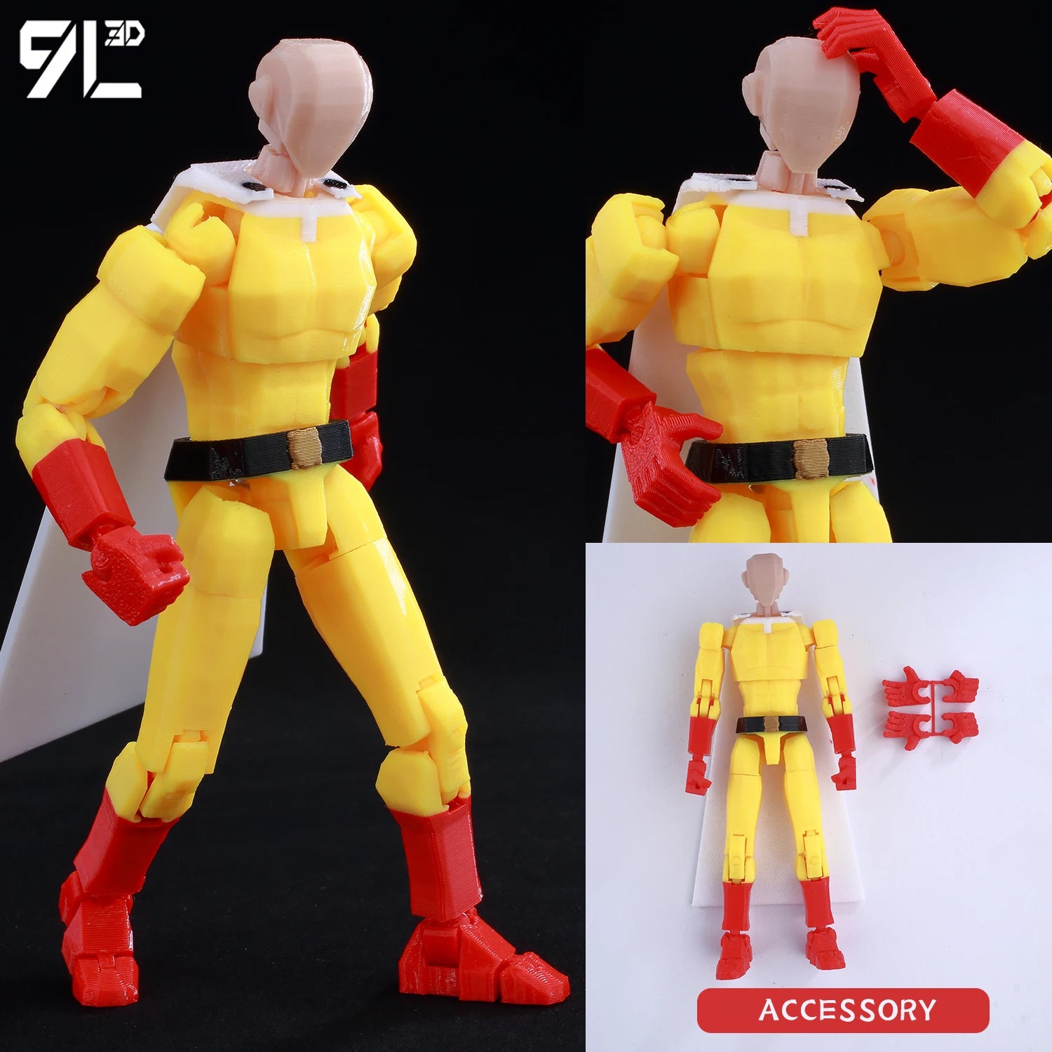9L3D Printed Lucky Dummy 13 Spider-Man Action Figure - Image 13