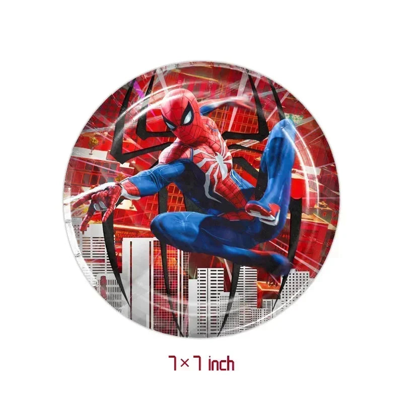 Marvel Spider-Man Birthday Party Tableware - Image 16