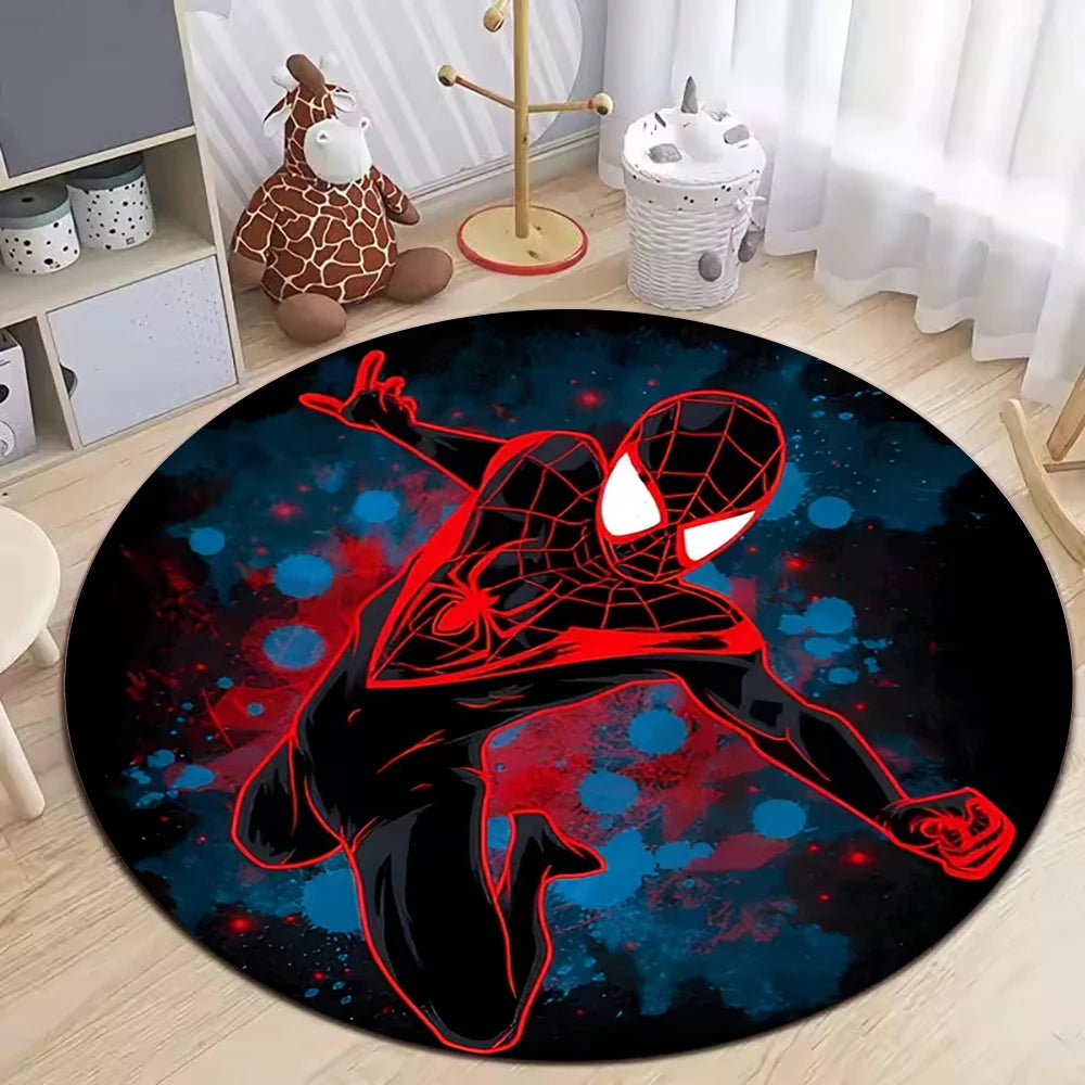 MINISO Disney Spider-Man Round Carpet - Image 6
