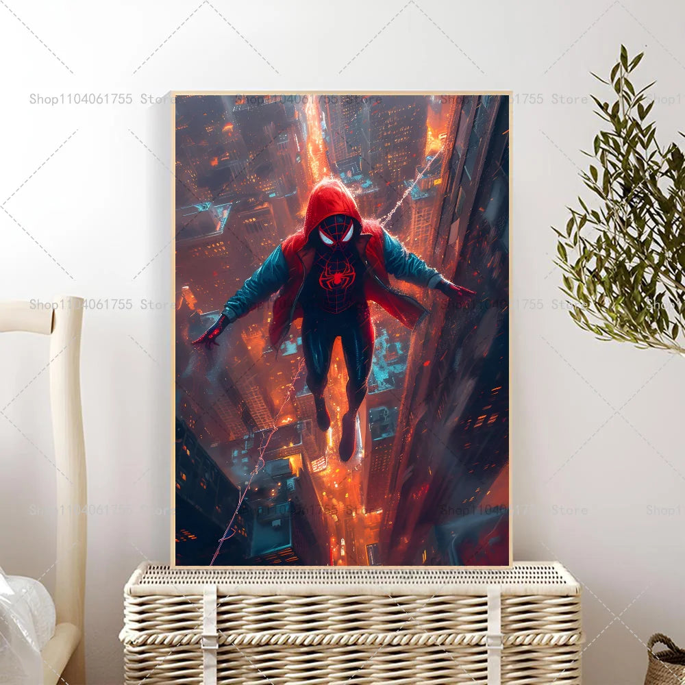1PC Spider-Man Miles Morales Poster - Image 7
