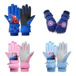 Hasbro Spider-Man Iron Man Elsa Princess Five-Finger Outdoor Gloves
