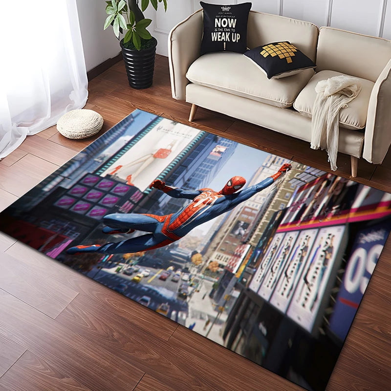 Disney Spider-Man Pattern Carpet - Image 8