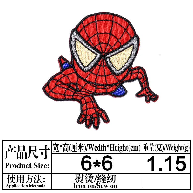 1pc Spider-Man Embroidered Iron-On Patch - Image 5