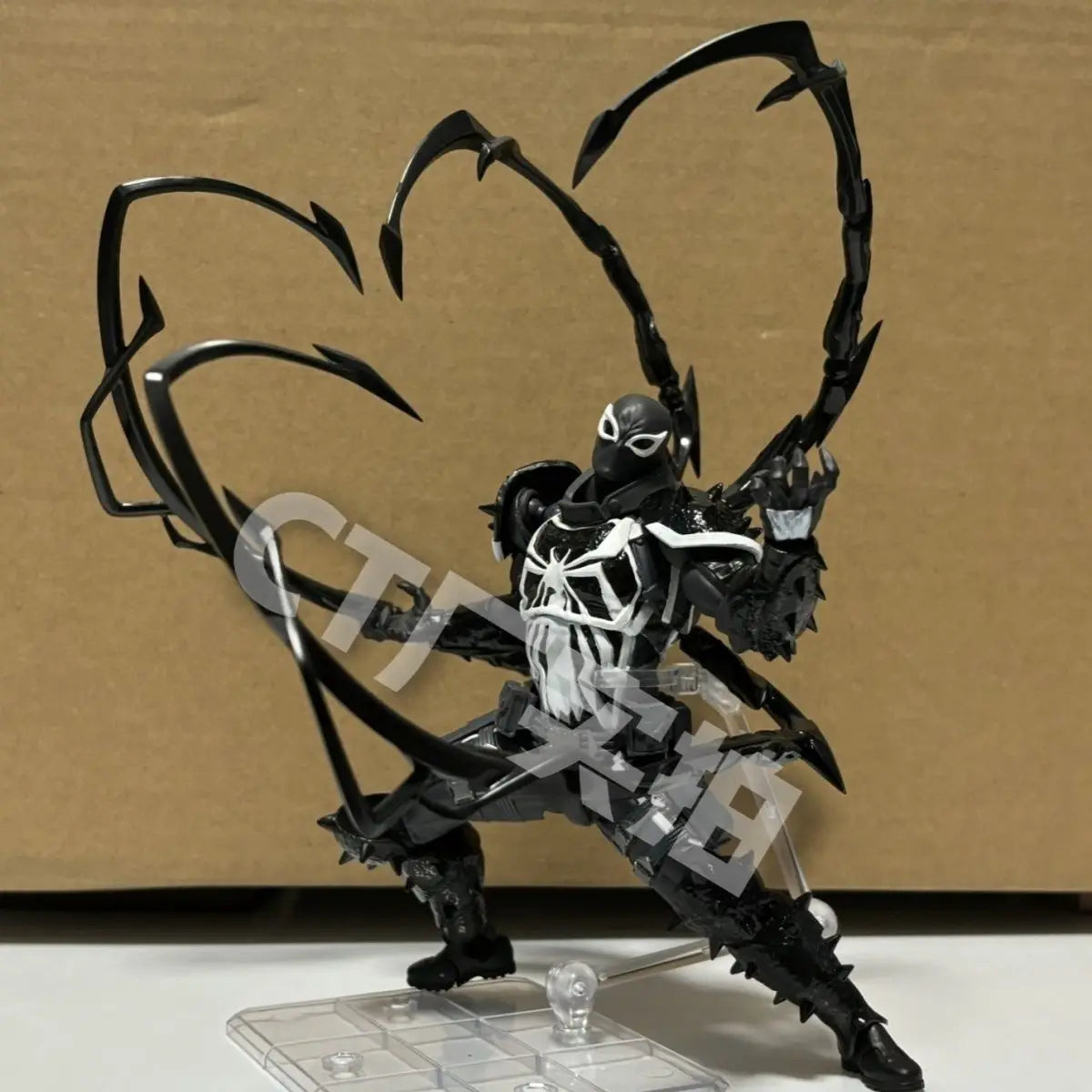 New In Stock CT Toys Spider-Man SHF Agent Venom Figure - Image 6