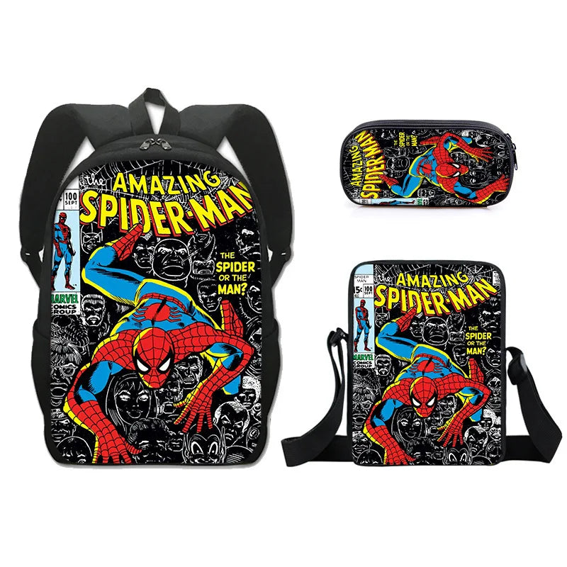 3pcs Spider-Man School Bag Set - Image 8