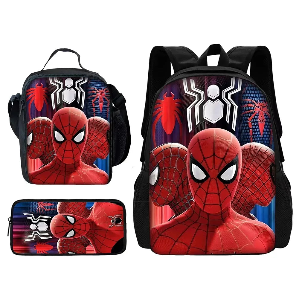 Marvel Spider-Man 3pcs School Backpack Set - Image 36