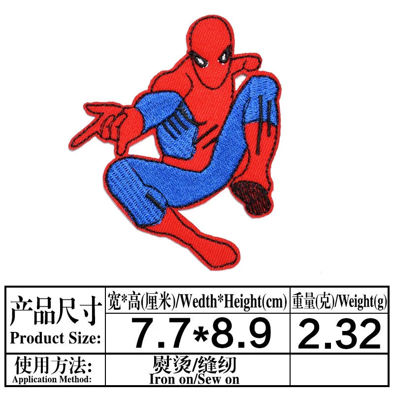 1pc Spider-Man Embroidered Iron-On Patch - Image 33