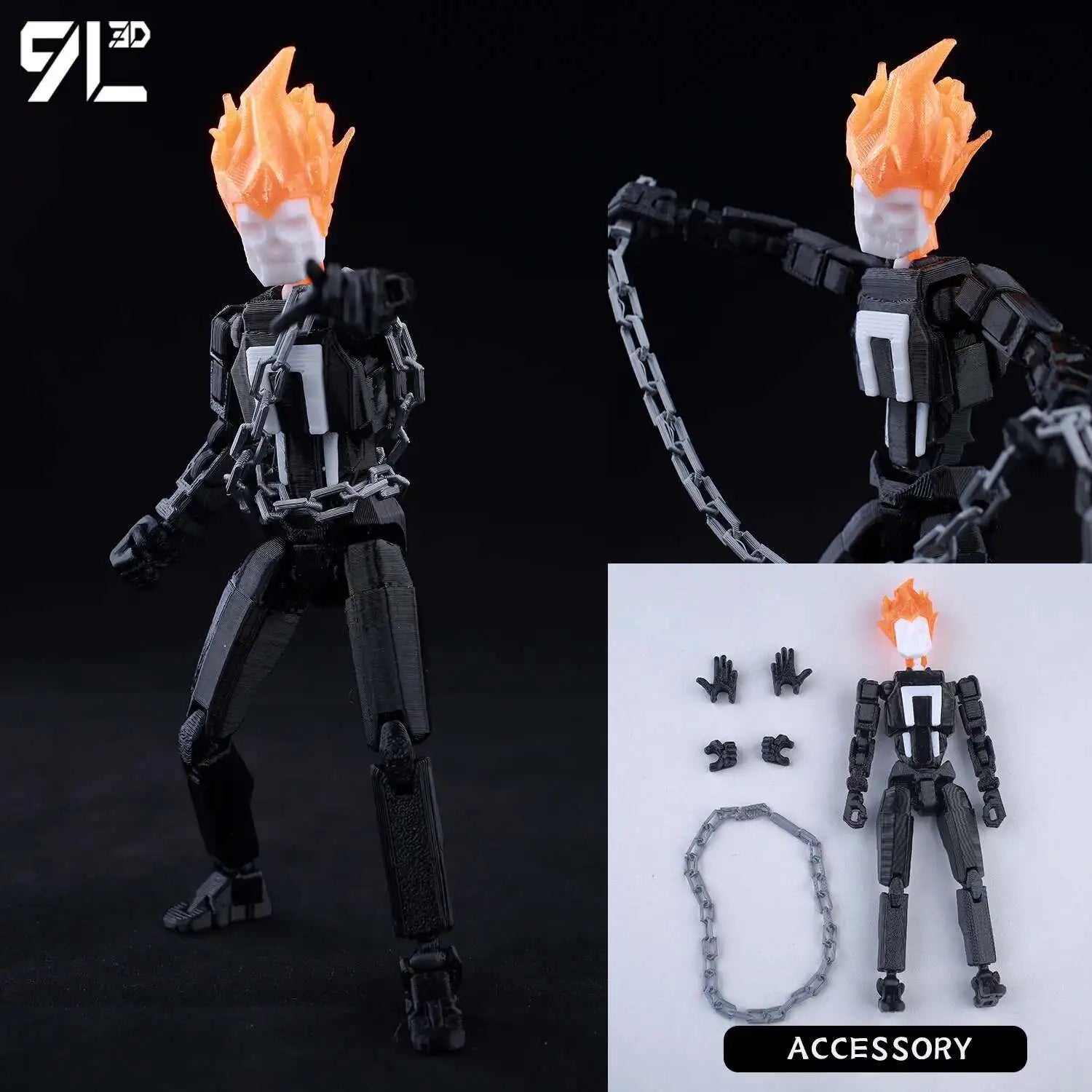 9L3D Printed Lucky Dummy 13 Spider-Man Action Figure - Image 23