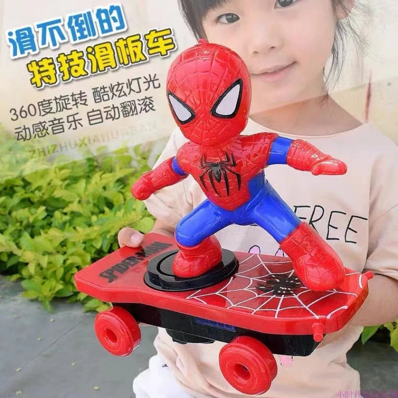 Avengers Spider-Man Automatic Flip & Rotation Stunt Car - Image 2