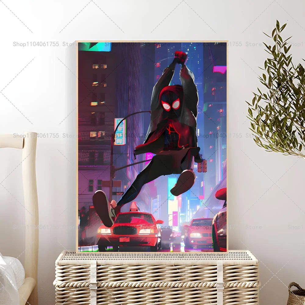 1PC Spider-Man Miles Morales Poster - Image 11