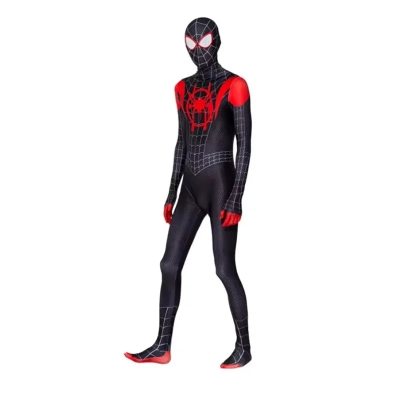 Superhero Spider-Man Miles Morales Cosplay Costume - Image 8