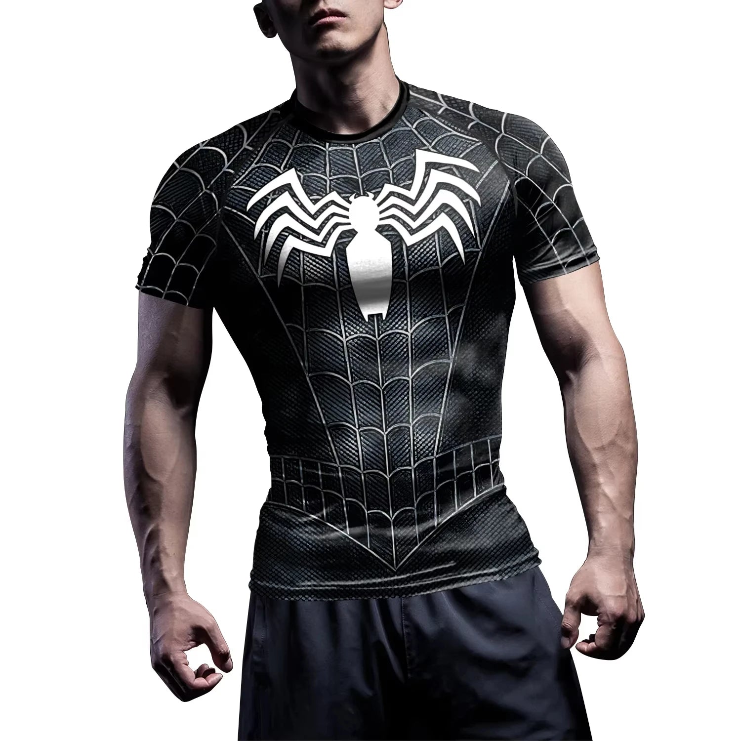 Men's Spider-Man Compression Shirt - Image 3