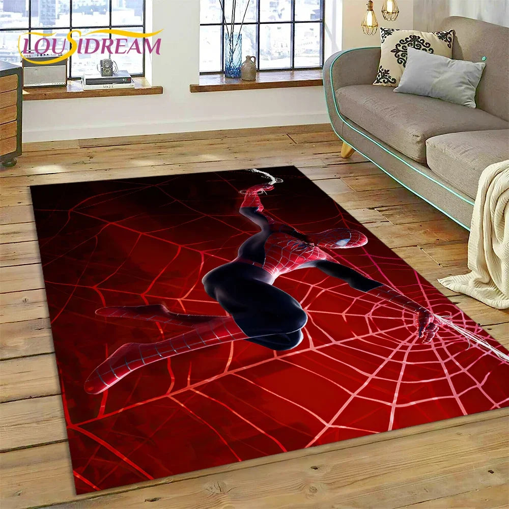 Superhero Marvel Avengers Spider-Man Cartoon Carpet - Image 20