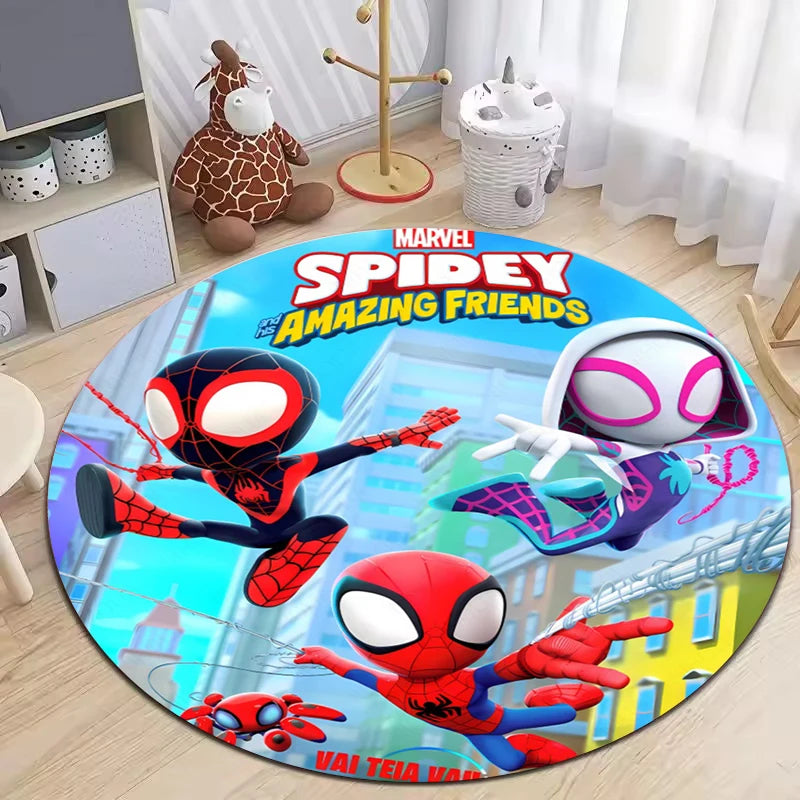 MINISO Marvel Spider-Man Circular Carpet - Image 9