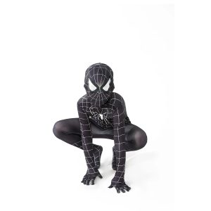 Black Spider-Man Superhero Costume