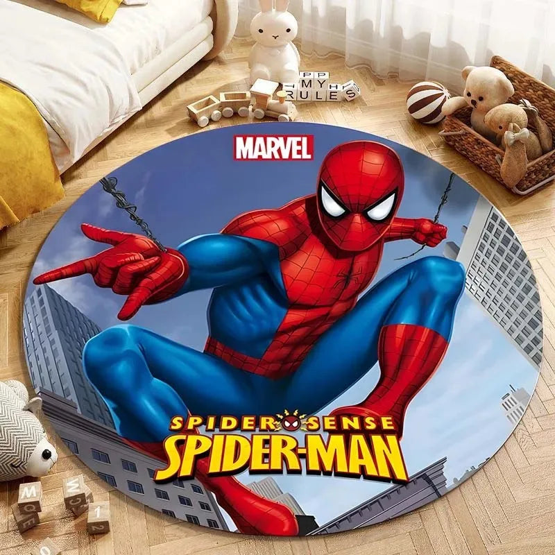 MINISO Marvel Spider-Man Round Carpet - Image 6