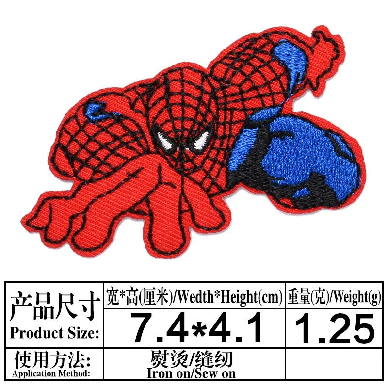 1pc Spider-Man Embroidered Iron-On Patch - Image 21