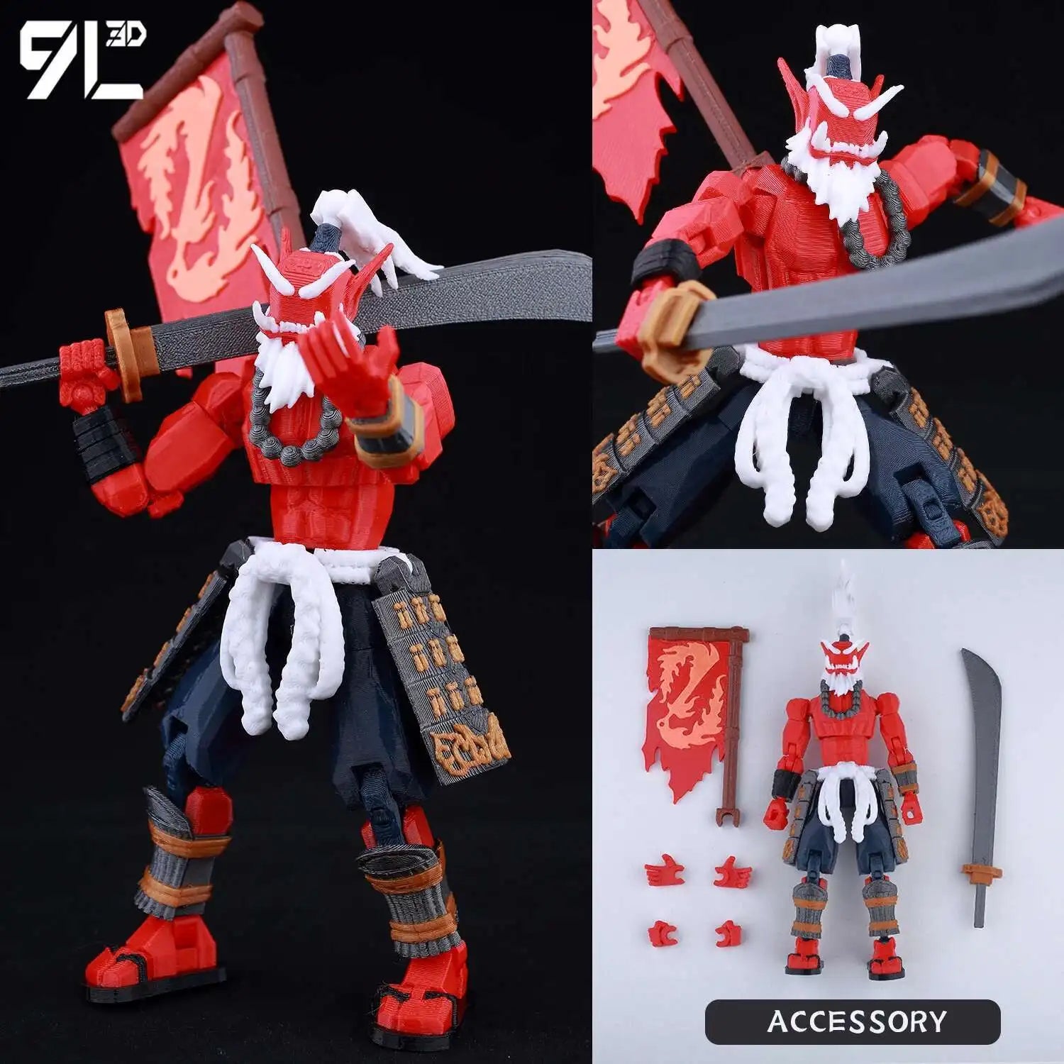 9L3D Printed Lucky Dummy 13 Spider-Man Action Figure - Image 7