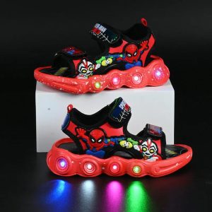 Children’s Disney Marvel Spider-Man LED Light Shoes
