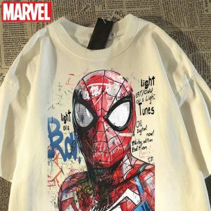 Marvel Spider-Man Scrawl Print T-Shirt